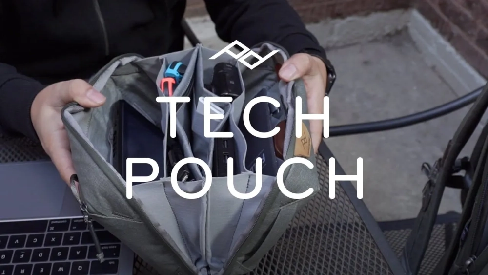 Peak Design Organizer Travel Line Tech Pouch Small błekitny