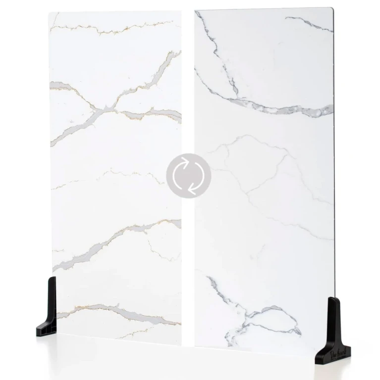 Tło plastikowe V-Flat World Duo Boards Carrara Blue/Calacatta Gold