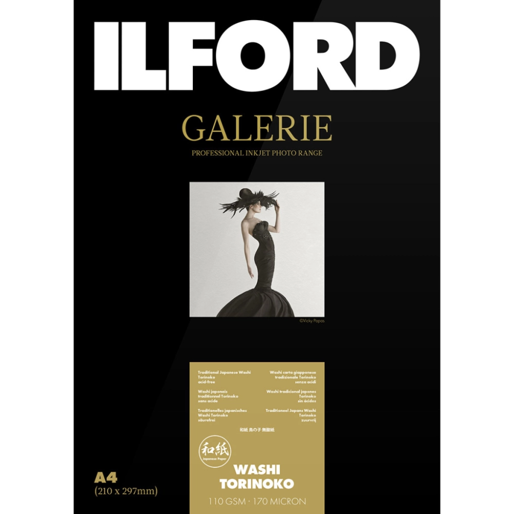 Papier Ilford Galerie Washi Torinoko 110gsm A3+ 25 arkuszy