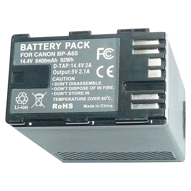 Akumulator ZOOM ALTRA BP-A65 zamiennik 96.5Wh D-TAP / USB zamiennik do Canon (EOS C70 / C200 / C300 / C500 / XF605)