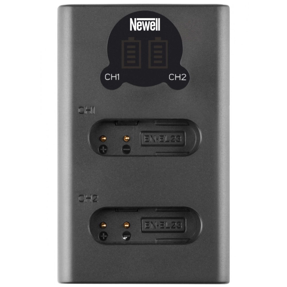 Ładowarka Newell dwukanałowa DL-USB-C do akumulatorów EN-EL23