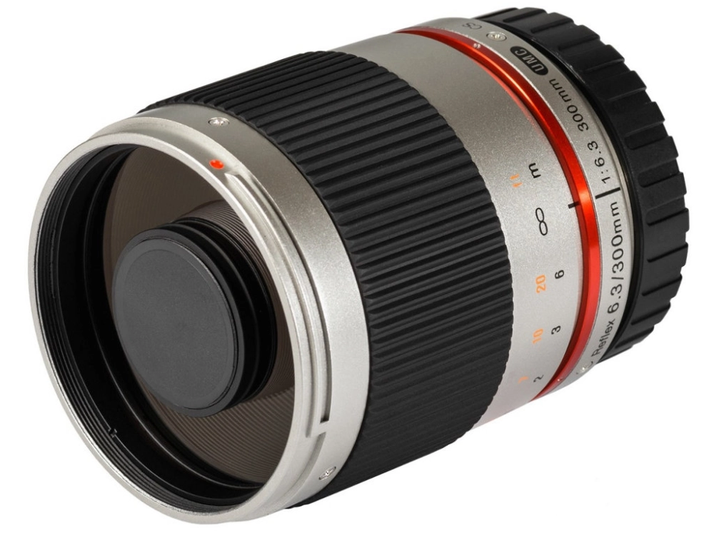 Obiektyw Samyang 300 mm f/6.3 Reflex ED UMC CS / Sony E srebrny
