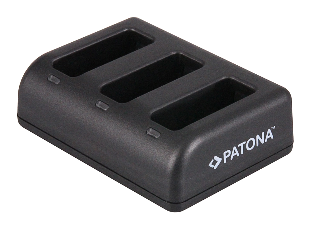Patona Potrójna ładowarka do GoPro Hero 8 AHDBT-801
