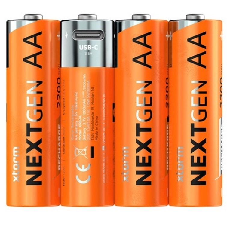 Akumulatory Xtorm NexGen AA USB-C  4 szt