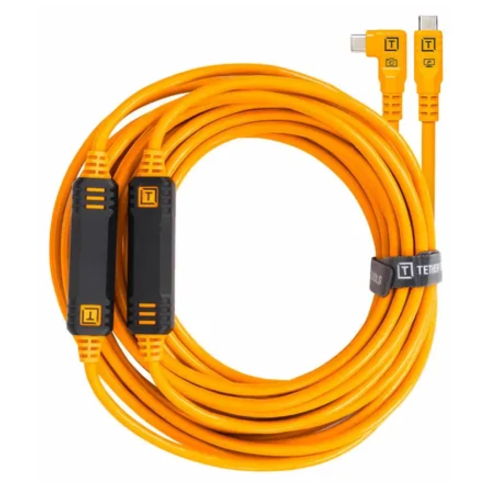 Tethertools TetherPro USB-C do USB-C 9,4m Pomarańczowy