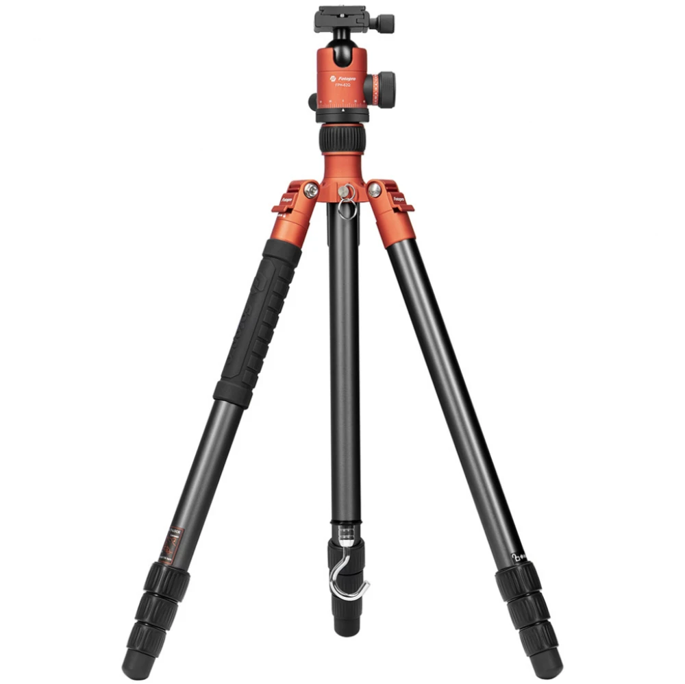 Statyw Fotopro X-go Predator z głowicą kulową FPH-62Q - pomarańczowy