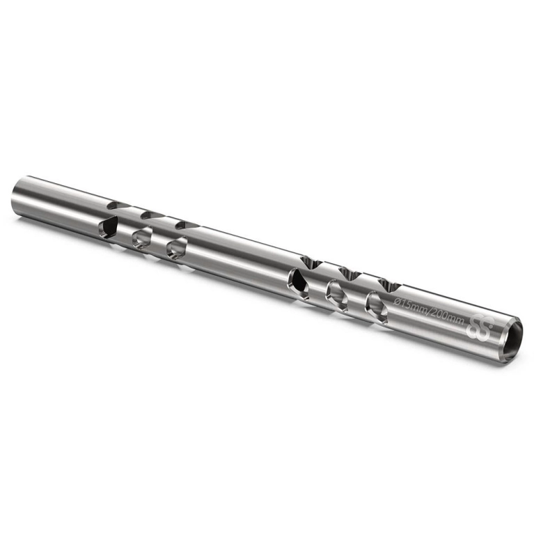 8sinn rurka stalowa 20cm 15MM Stailnless Steel Rod 1szt