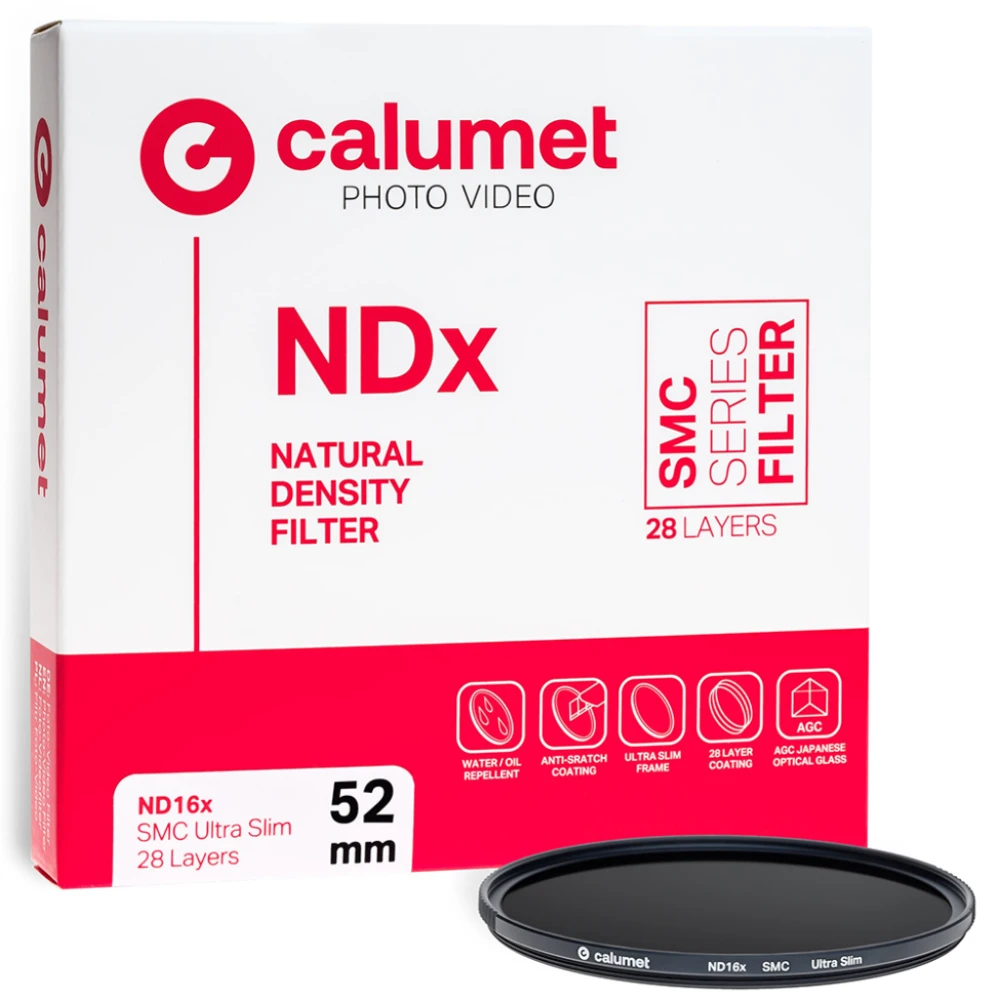 Calumet Filtr ND16x SMC 52 mm Ultra Slim 28 warstw