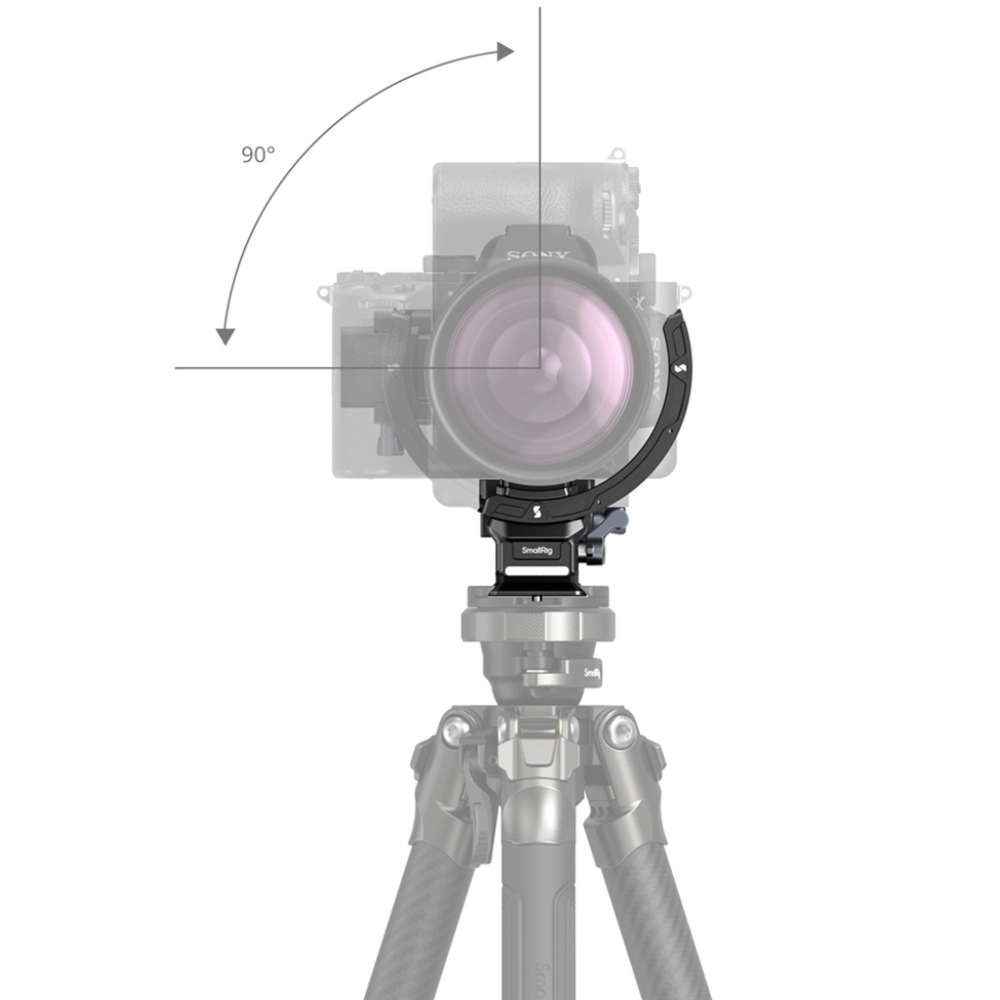 Smallrig Horizontal-to-Vertical Mount Plate Kit do bezlusterkowców