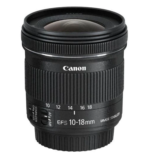 Obiektyw Canon 10-18 mm f/4.5-5.6 EF-S IS STM 