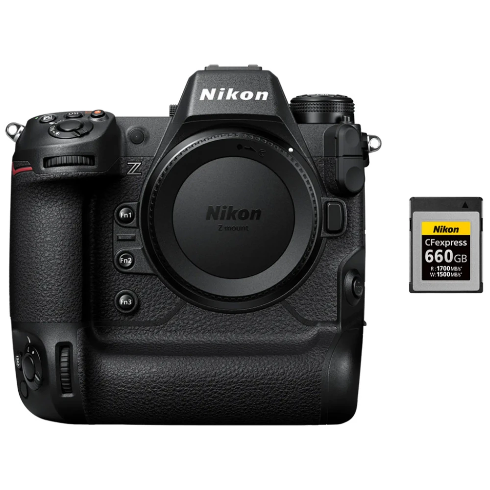 Nikon Z9 body +Nikon 660GB CFexpress card - Aparaty cyfrowe - Foto