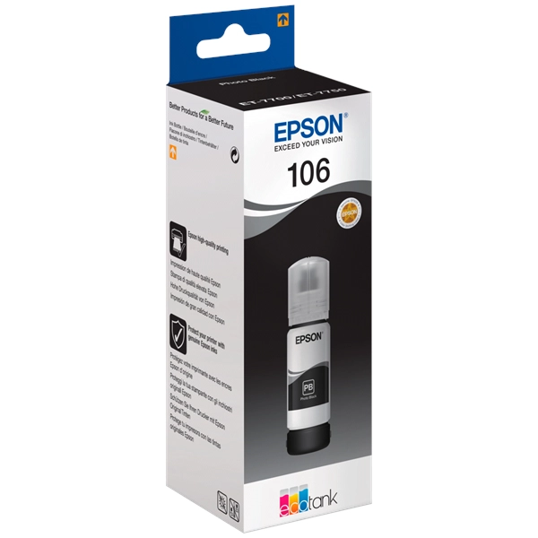 Tusz Epson ET106 Photo Black 
