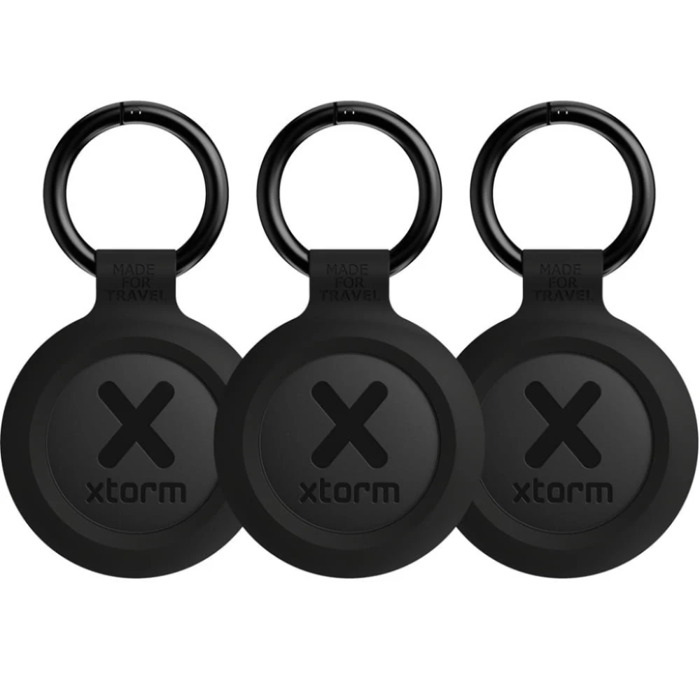 Xtorm Lokalizator TravelTag2 dla Android/iPhone, wodoszczelny, czarny 3szt