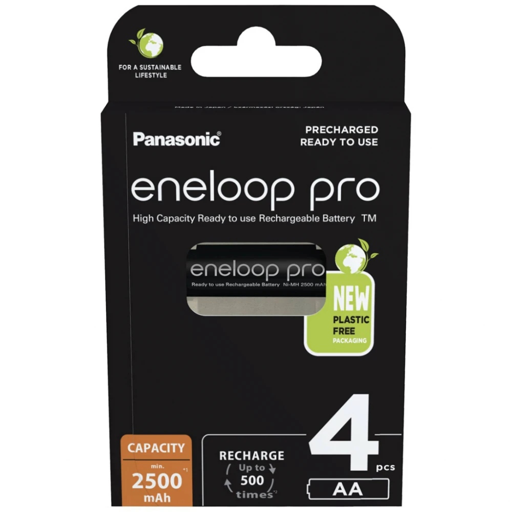 Akumulatory Panasonic Pro AA 2500 mAh 4 szt.