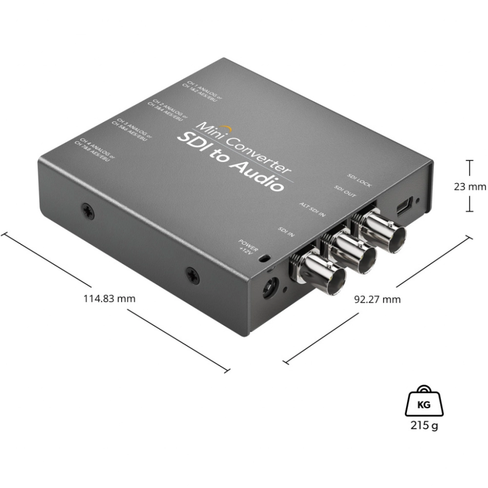 Blackmagic Mini Converter SDI to Audio