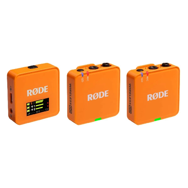 Rode Wireless GO III bezprzewodowy system audio pomarańczowy