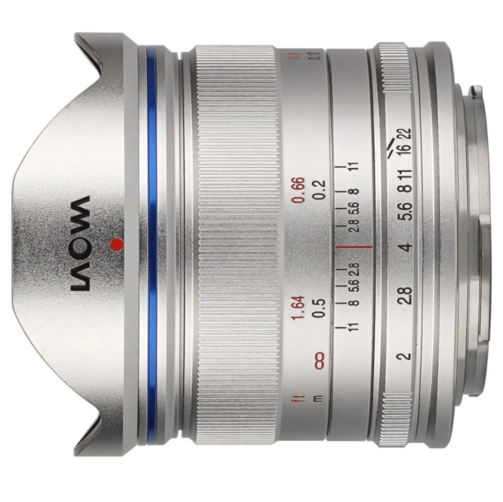 Obiektyw Venus Optics  Laowa C-Dreamer Standard 7,5 mm f/2,0 do Micro 4/3 - srebrny