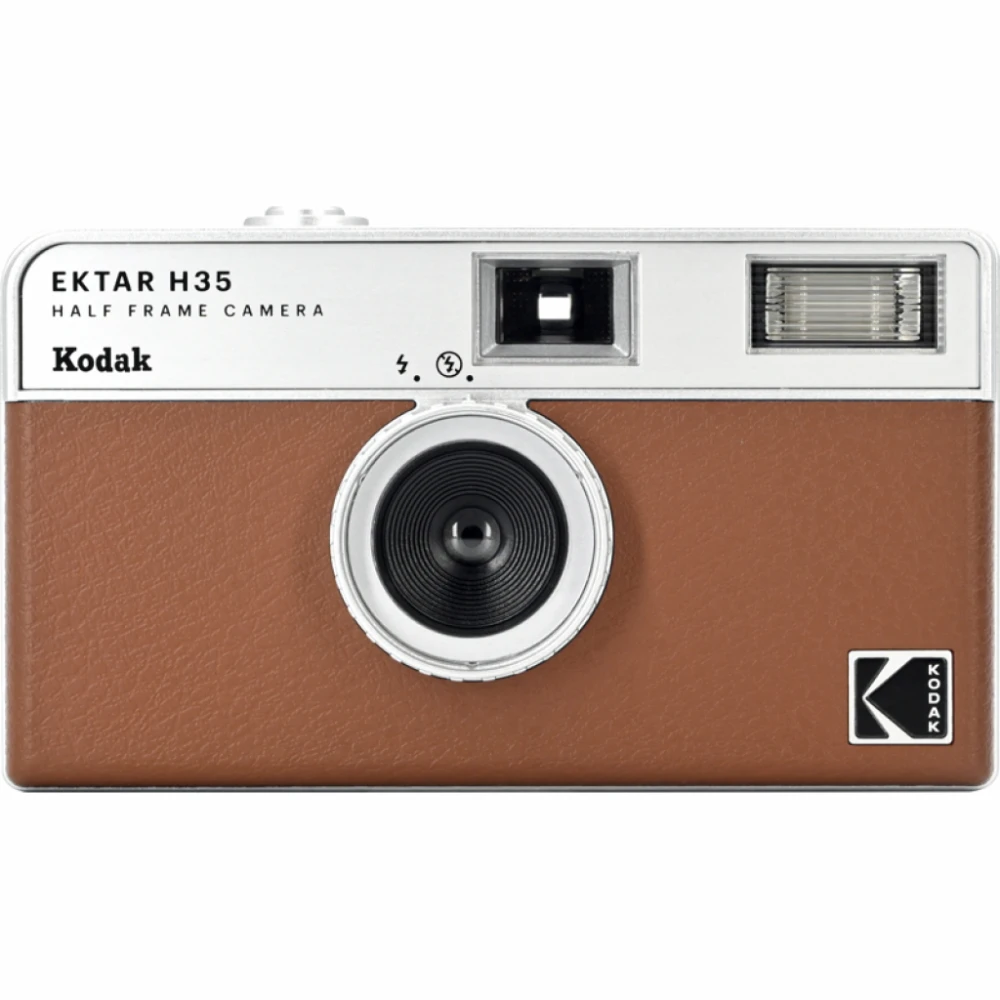 Kodak EKTAR H35 Film Camera Brown 