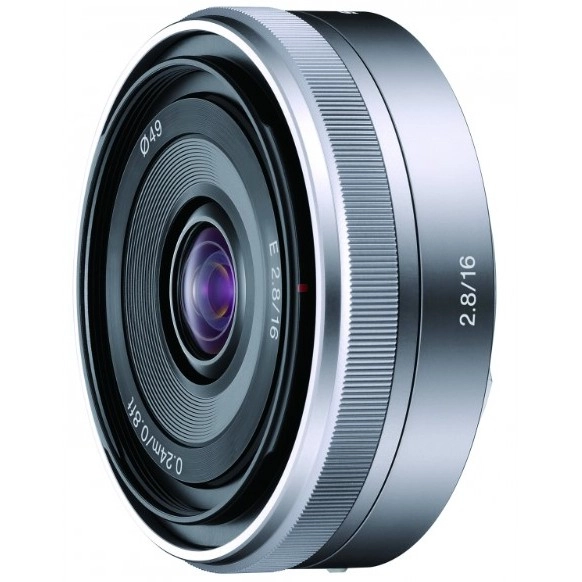 Obiektyw Sony E 16 mm f/2.8 Pancake (SEL16F28.AE)