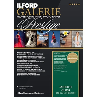 Papier Ilford Galerie Prestige Smooth Gloss 310gsm A4