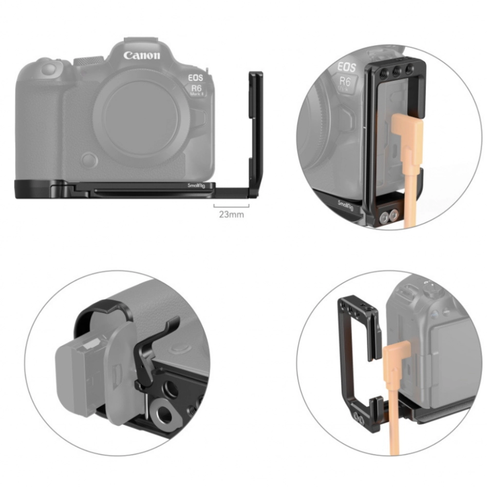Smallrig L-Bracket SmallRig do Canon EOS R5 / R5C / R6 / R6 MKII