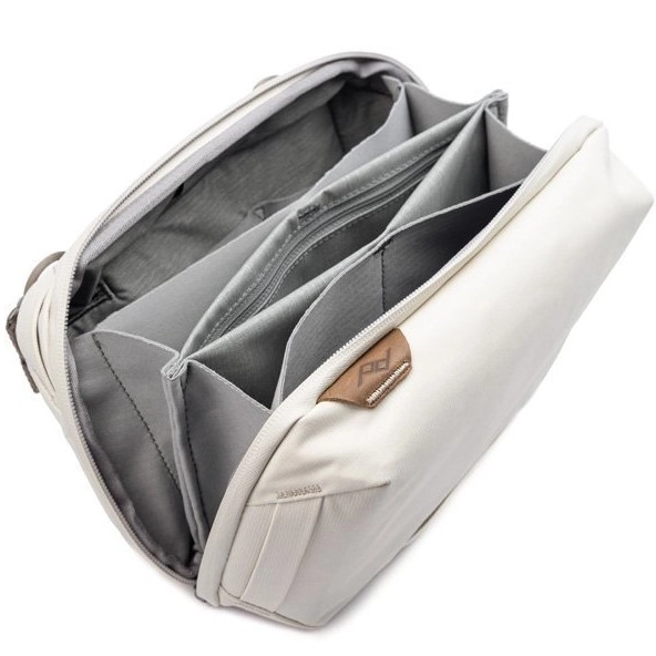 Peak Design Outlet TECH POUCH BONE - wkład do plecaka Travel Backpack kość słoniowa 