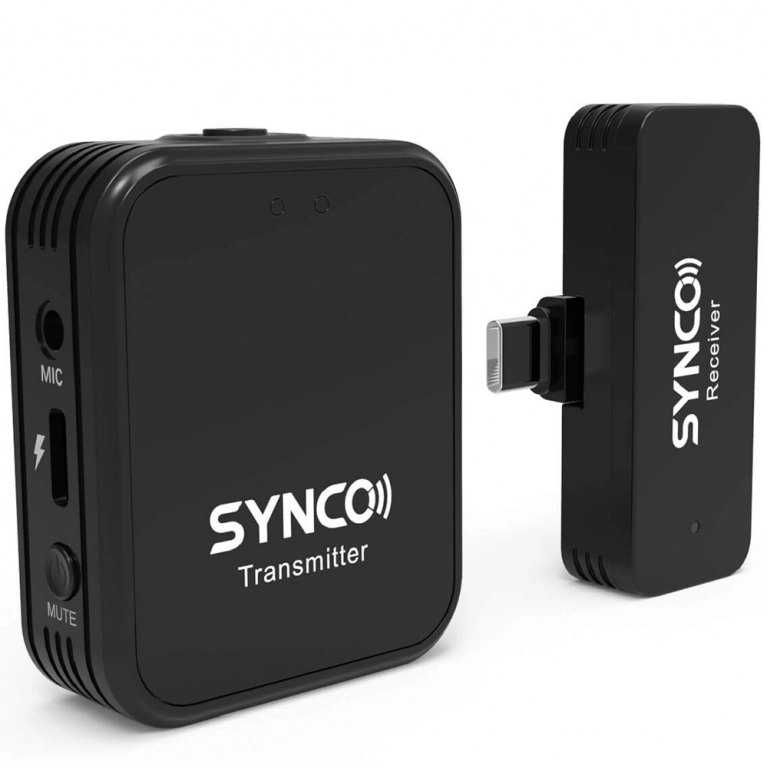 Synco G1T bezprzewodowy system mikrofonowy USB-C, 1 nadajnik, 1 odbiornik, 1 konektor