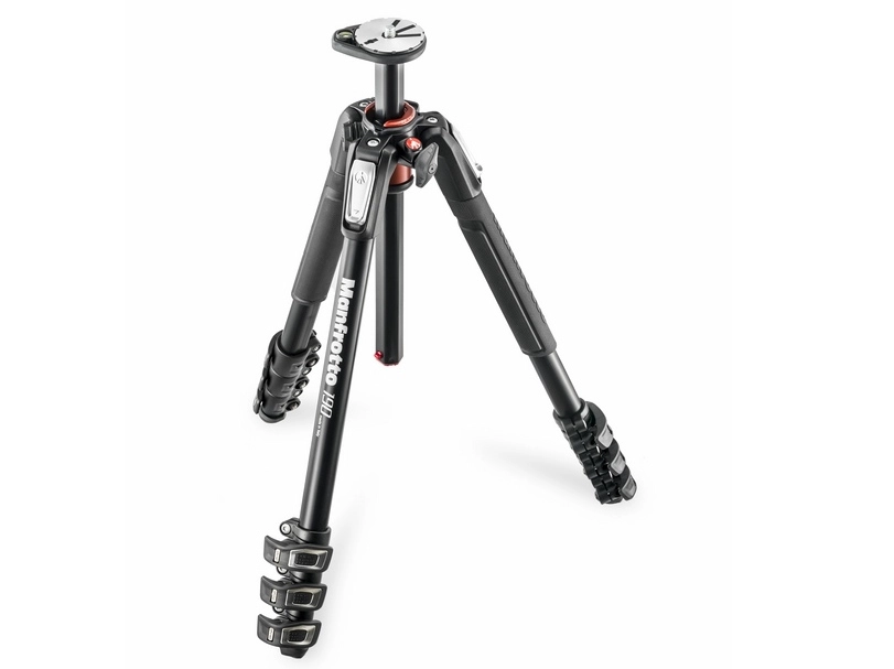 Statyw Manfrotto MT190XPRO4, 4-sekcje, aluminiowy, kolumna 90 st, bez głowicy