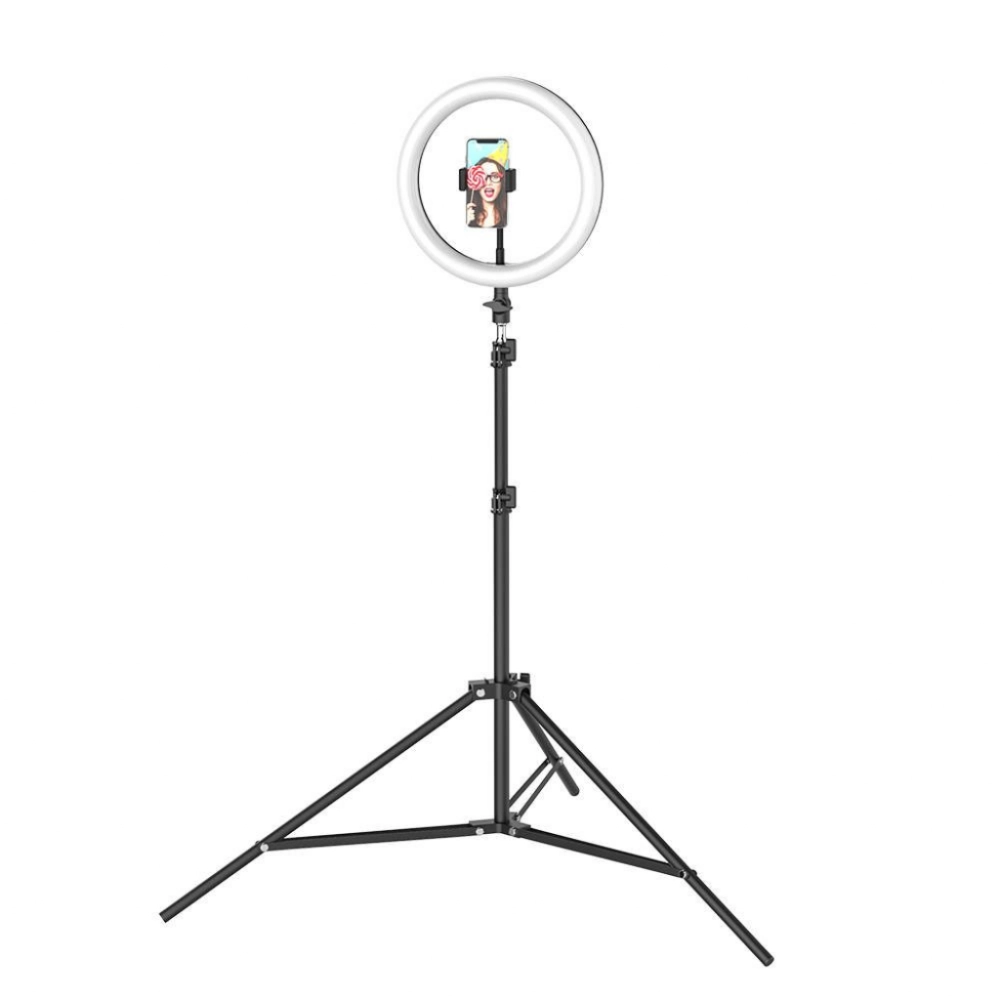 BlitzWolf Stojak / statyw biurkowy  BW-SL2 na telefon, z lampą LED