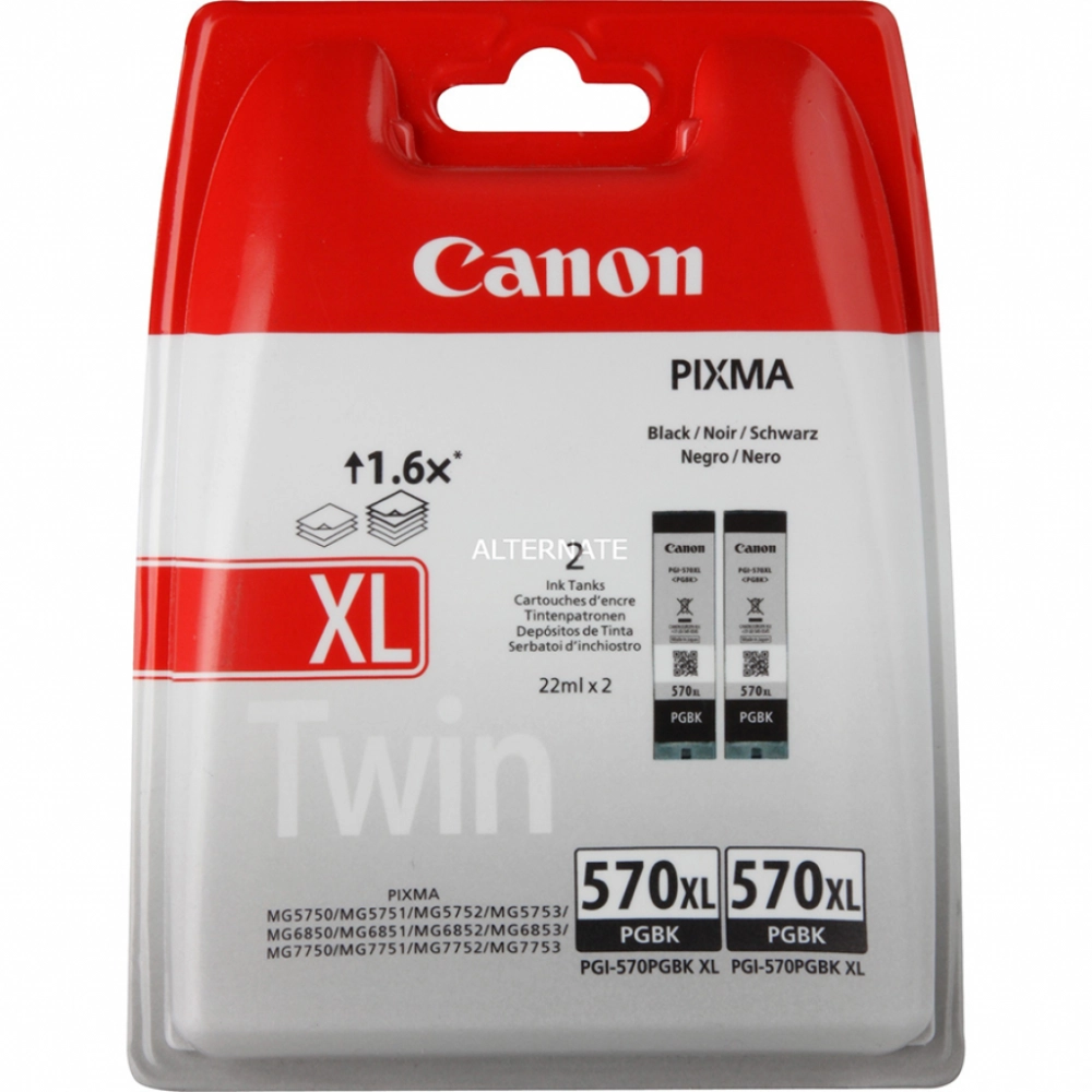 Tusz Canon PGI-570 XL Twin Black
