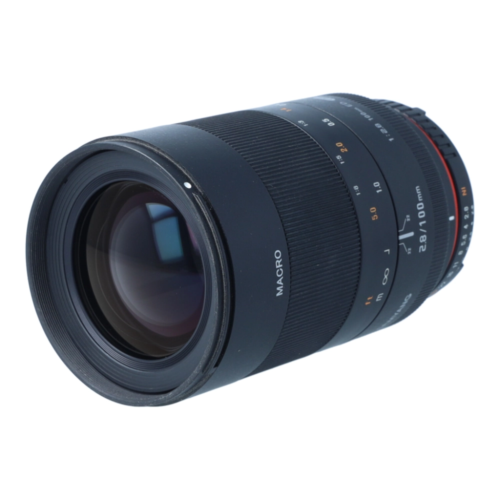 Obiektyw UŻYWANY Samyang 100 mm f2.8 ED UMC MAKRO / Nikon AE s.n F115E0748
