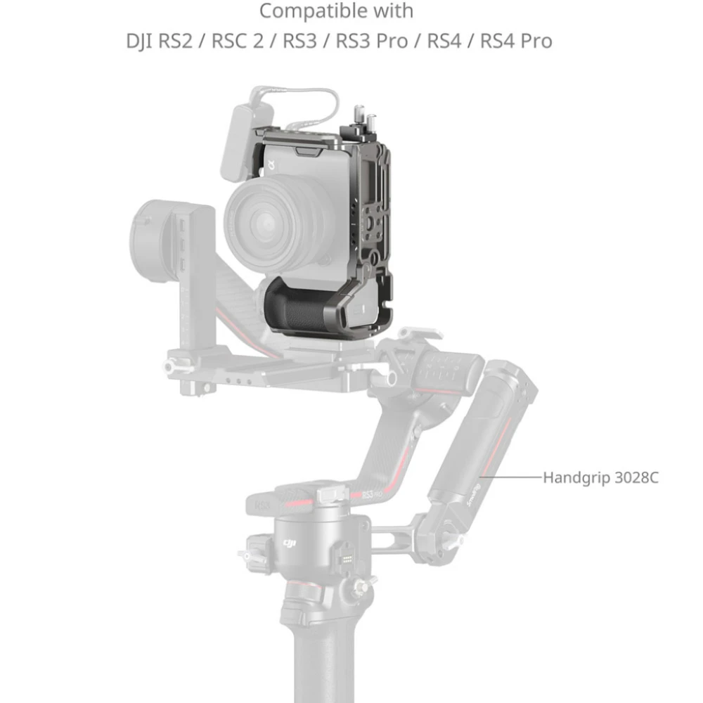 Smallrig Zestaw klatki z szybkozłączką HawkLock do Sony A 7C II / 7CR [5198]