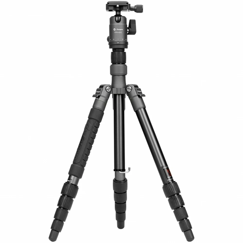 Statyw Fotopro X-go Gecko z głowicą kulową FPH-42Q - czarno-szary