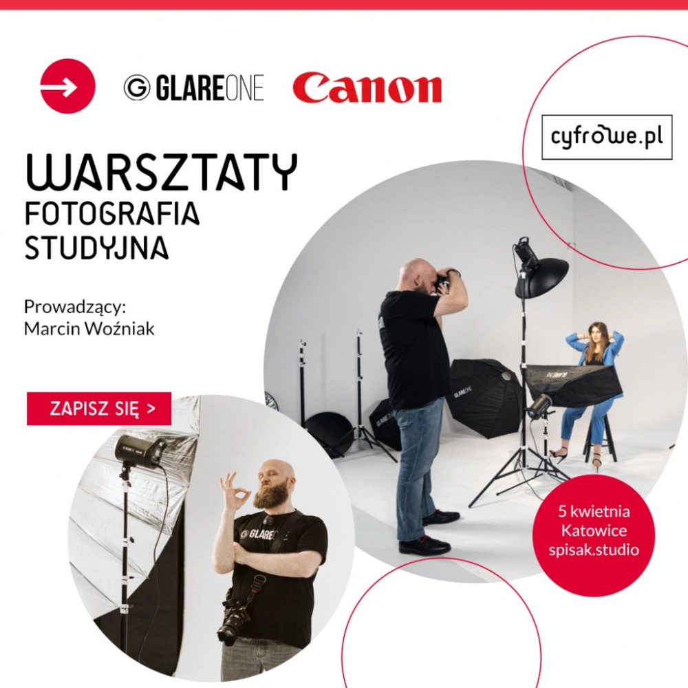 Cyfrowepl Fotografia studyjna dla początkujących - Marcin Woźniak