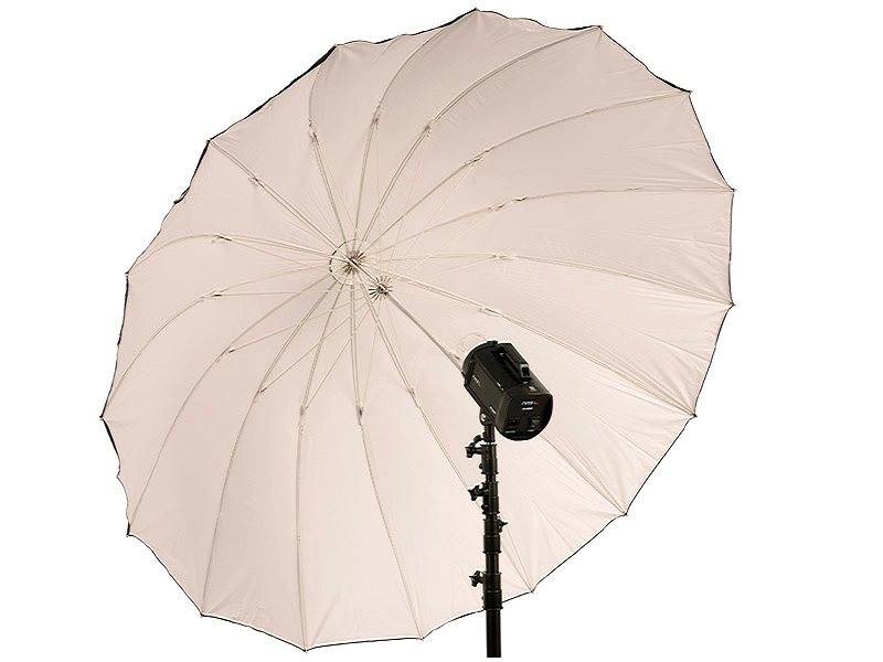 Parasol Terronic studyjny BASIC 185cm Czarny-Biały