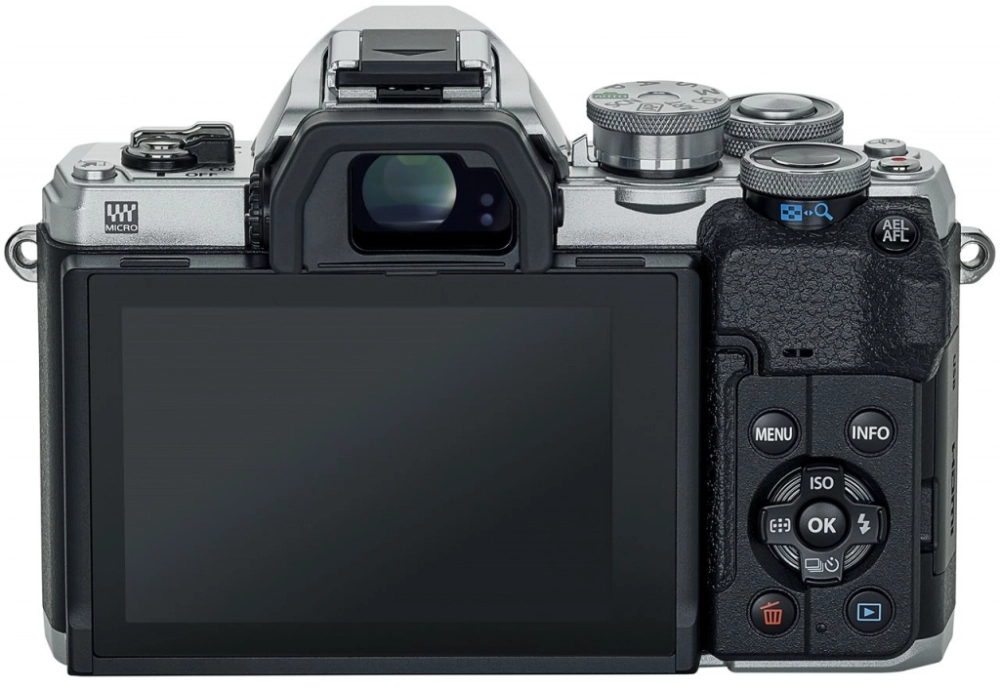 Aparat cyfrowy OM System OM-D E-M10 Mark IV body srebrny 