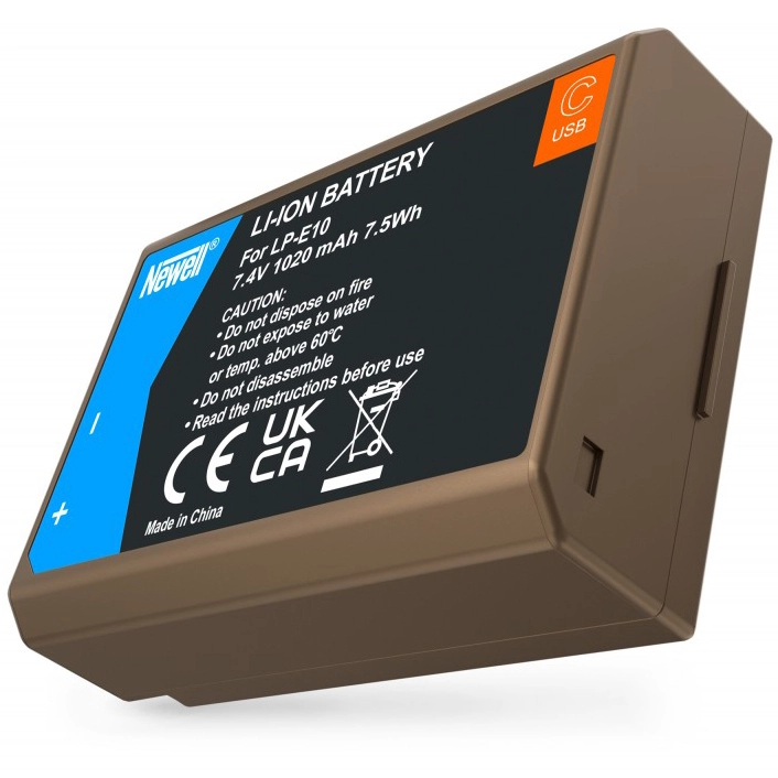 Akumulator Newell zamiennik LP-E10 USB-C do Canon