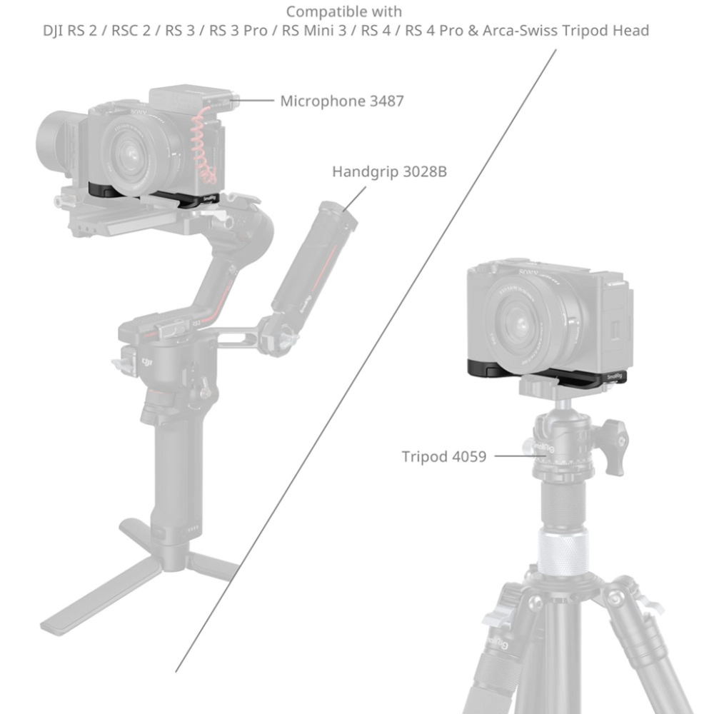 Smallrig Baseplate do Sony ZV-E10 II