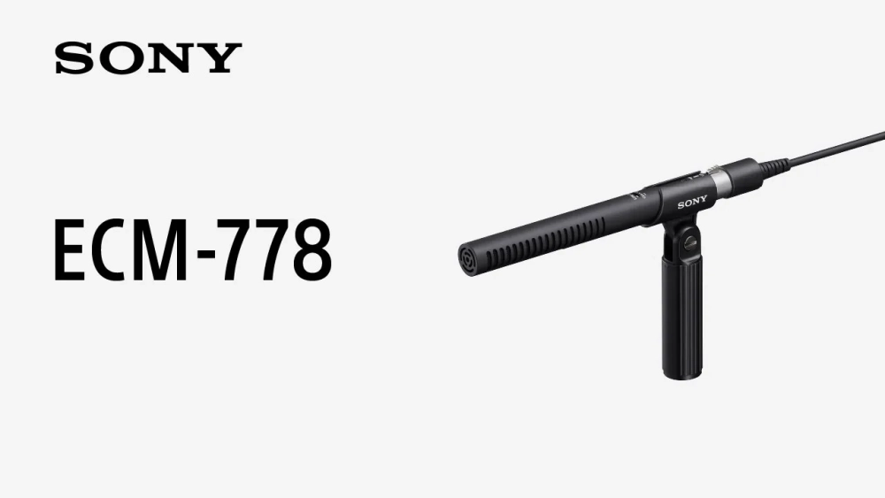 Sony ECM-778 mikrofon podcastowy