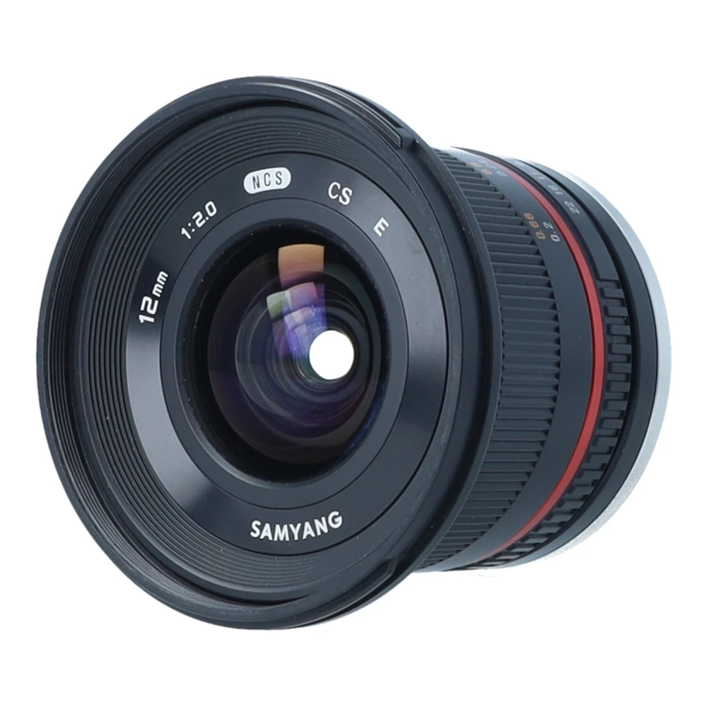 Obiektyw UŻYWANY Samyang 12 mm f/2.0 NCS CS / Sony E czarny s.n. CHP23251
