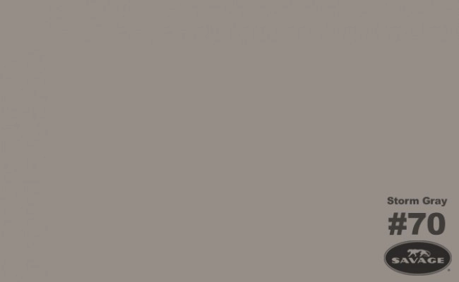 Tło kartonowe Savage Widetone kartonowe 1.36x11 m - 70 Storm Gray