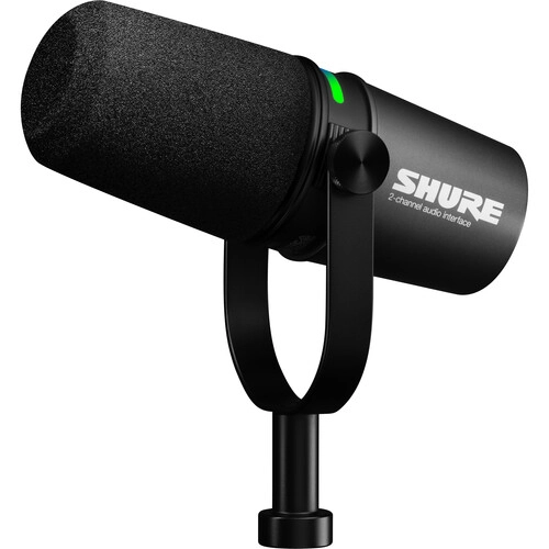 Shure Mikrofon dynamiczny MV7i z wbudowanym interfejsem audio