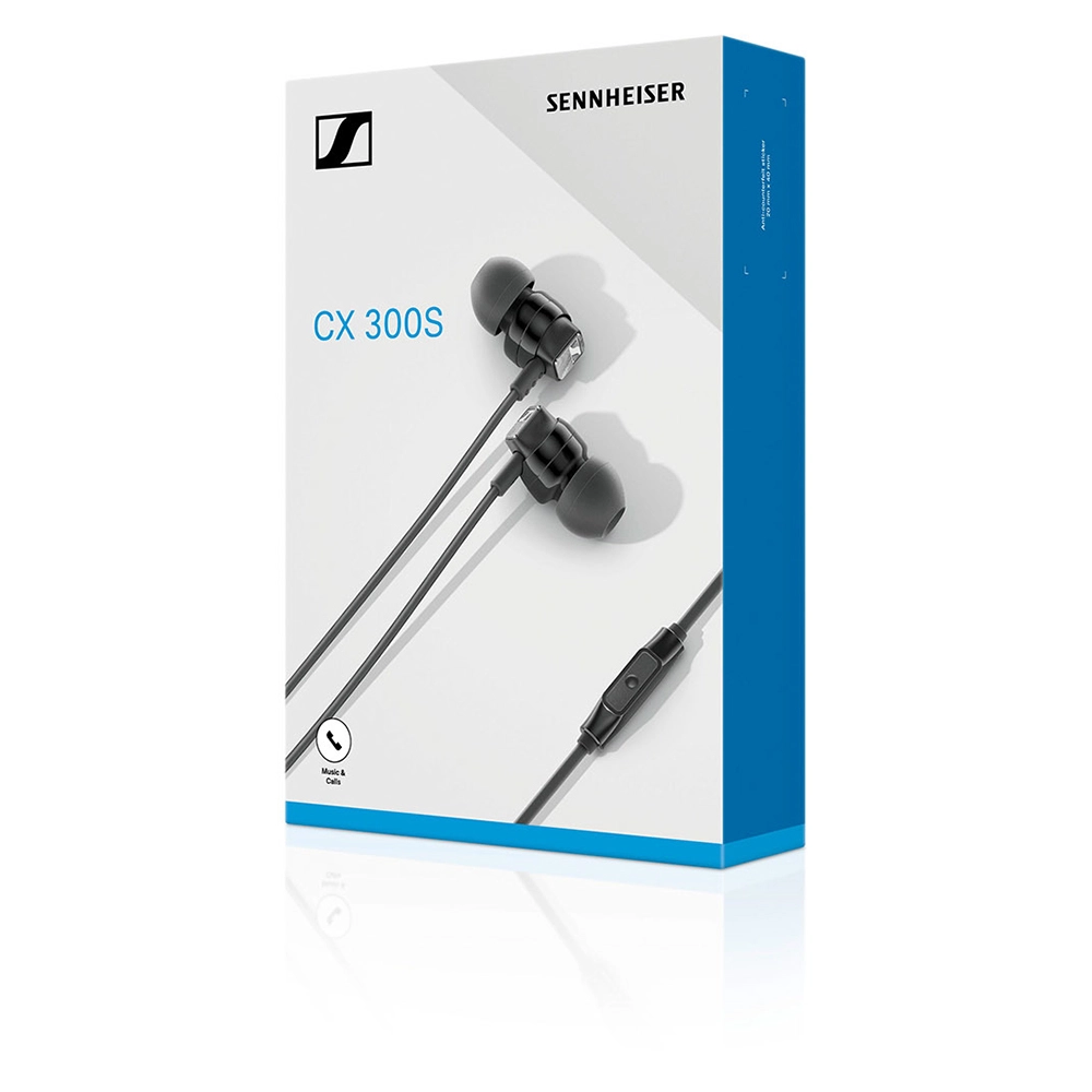 Sennheiser CX 300S słuchawki stereo, dokanałowe jack kątowy czarne