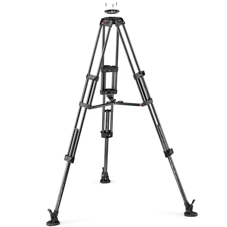 Statyw Manfrotto Twin Carbon ze środkową rozpórką (MVTTWINMC) Pro Video