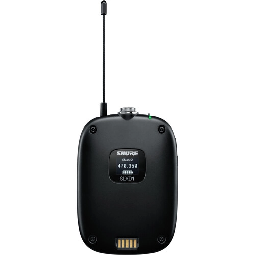 Shure Nadajnik SLXD1 K59 Bodypack (606-650 Mhz) cyfrowy system bezprzewodowy audio