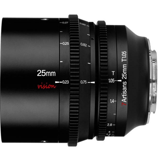 Obiektyw 7ARTISANS  Vision 25 mm T1.05 M43