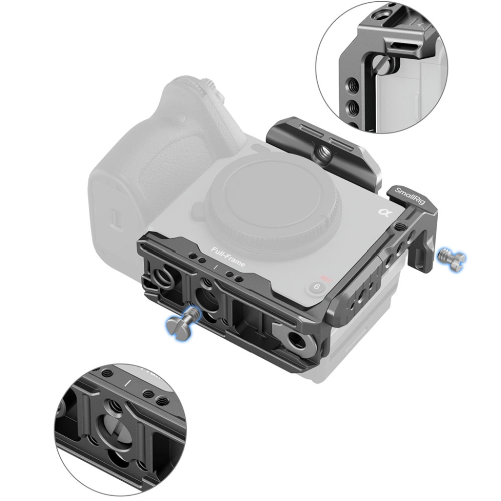 Smallrig Klatka operatorska HawkLock Quick Release Half Cage do Sony FX30 / FX3