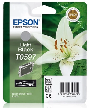 Tusz Epson T0597 Light Black 
