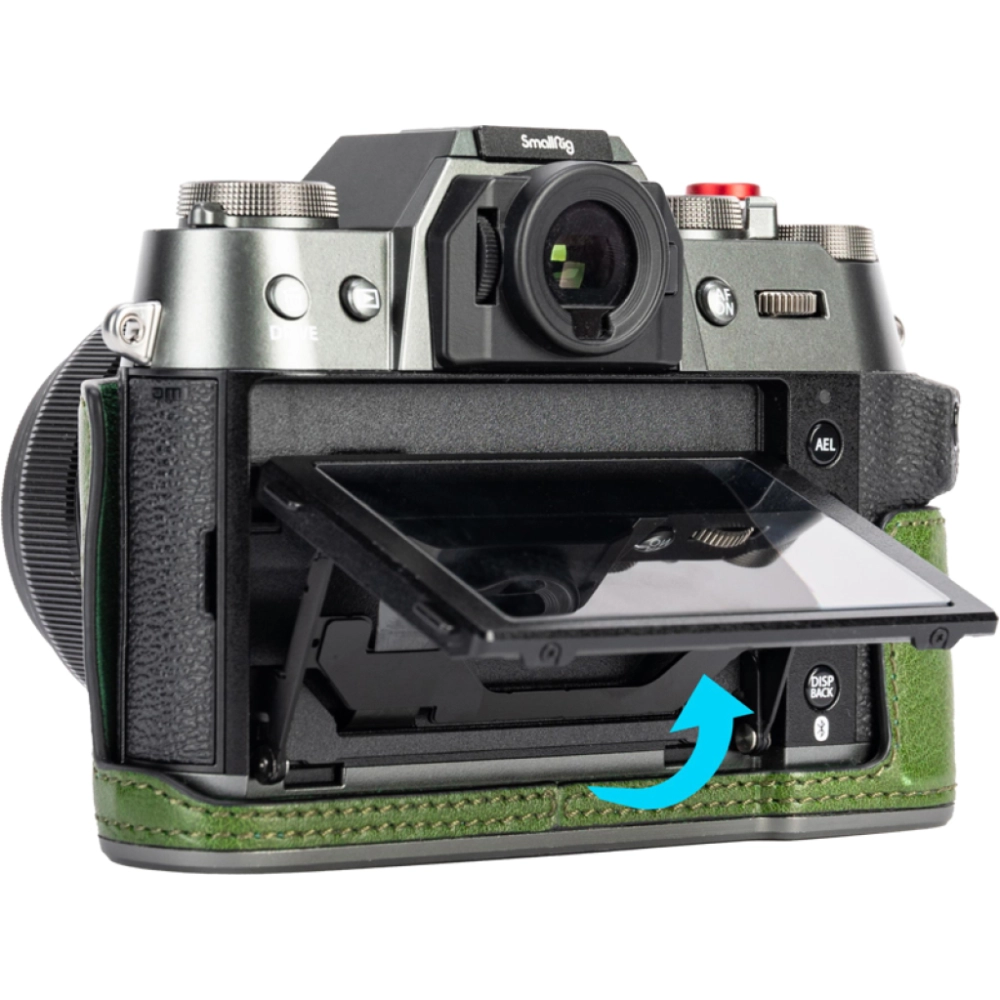Smallrig Skórzane etui do Fujifilm X-T50 Zielone