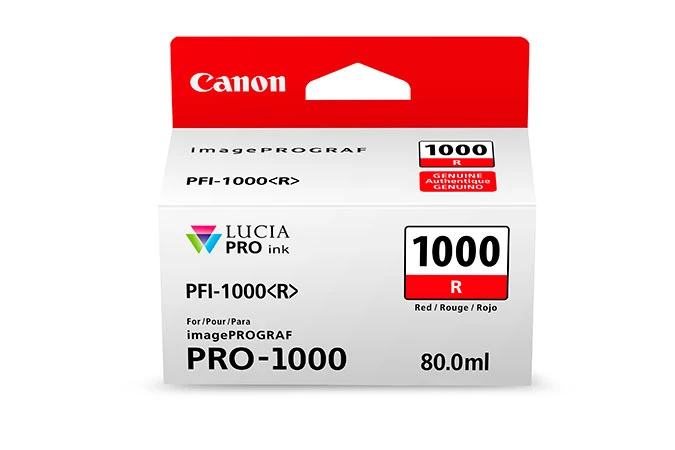 Tusz Canon PFI-1000R Red